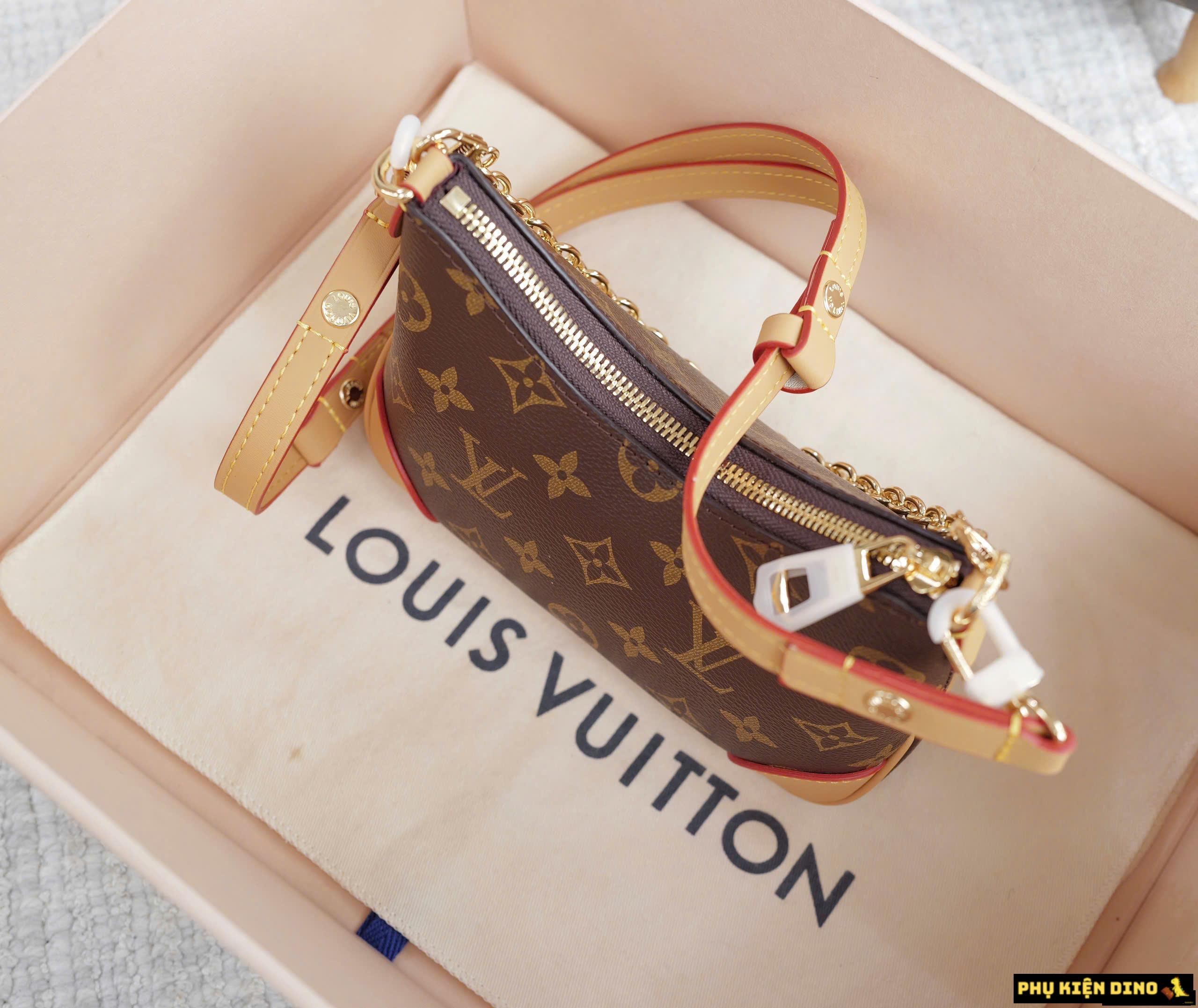 Túi Louis Vuitton LV Boulogne PM M45832 12 Túi Louis Vuitton Boulogne Monogram Brown