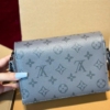 Túi Nam Louis Vuitton LV Steamer Wearable Monogram Eclipse M81783 25 Túi Nam Louis Vuitton Steamer Wearable Monogram Grey