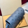 Túi Nam Louis Vuitton LV Steamer Wearable Monogram Eclipse M81783 27 Túi Nam LV Steamer Wearable Wallet Grey Fullbox Nam Châm