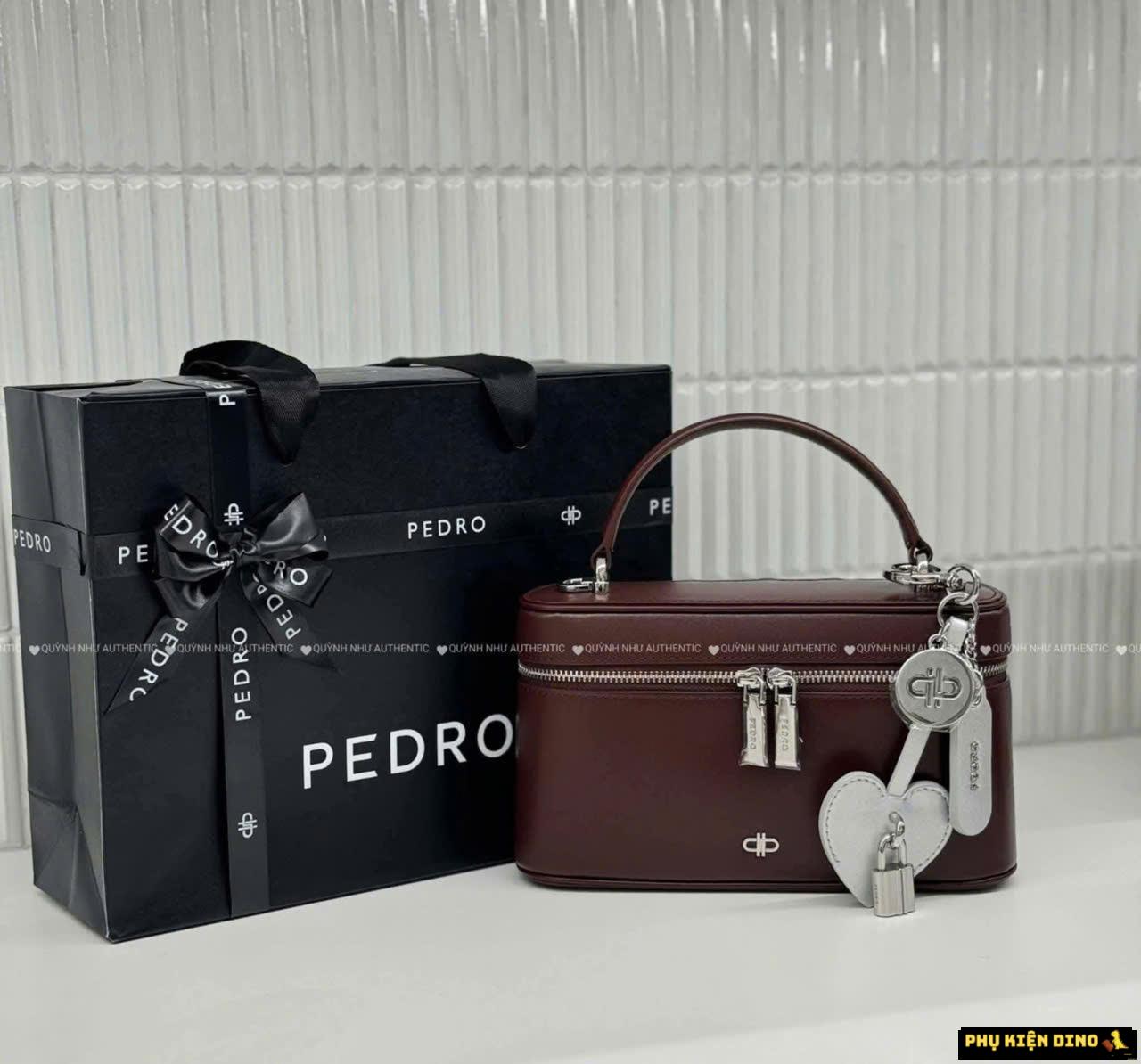 Túi Pedro Ari Leather Shoulder Bag Plum Red Fullbox Mẫu Mới Túi Pedro Ari Leather Shoulder Bag Plum Red Fullbox Mẫu Mới