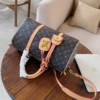 Túi Trống Du Lịch Louis Vuitton LV Brown 19 Túi Xách Du Lịch LV Monogram Brown Cao Cấp