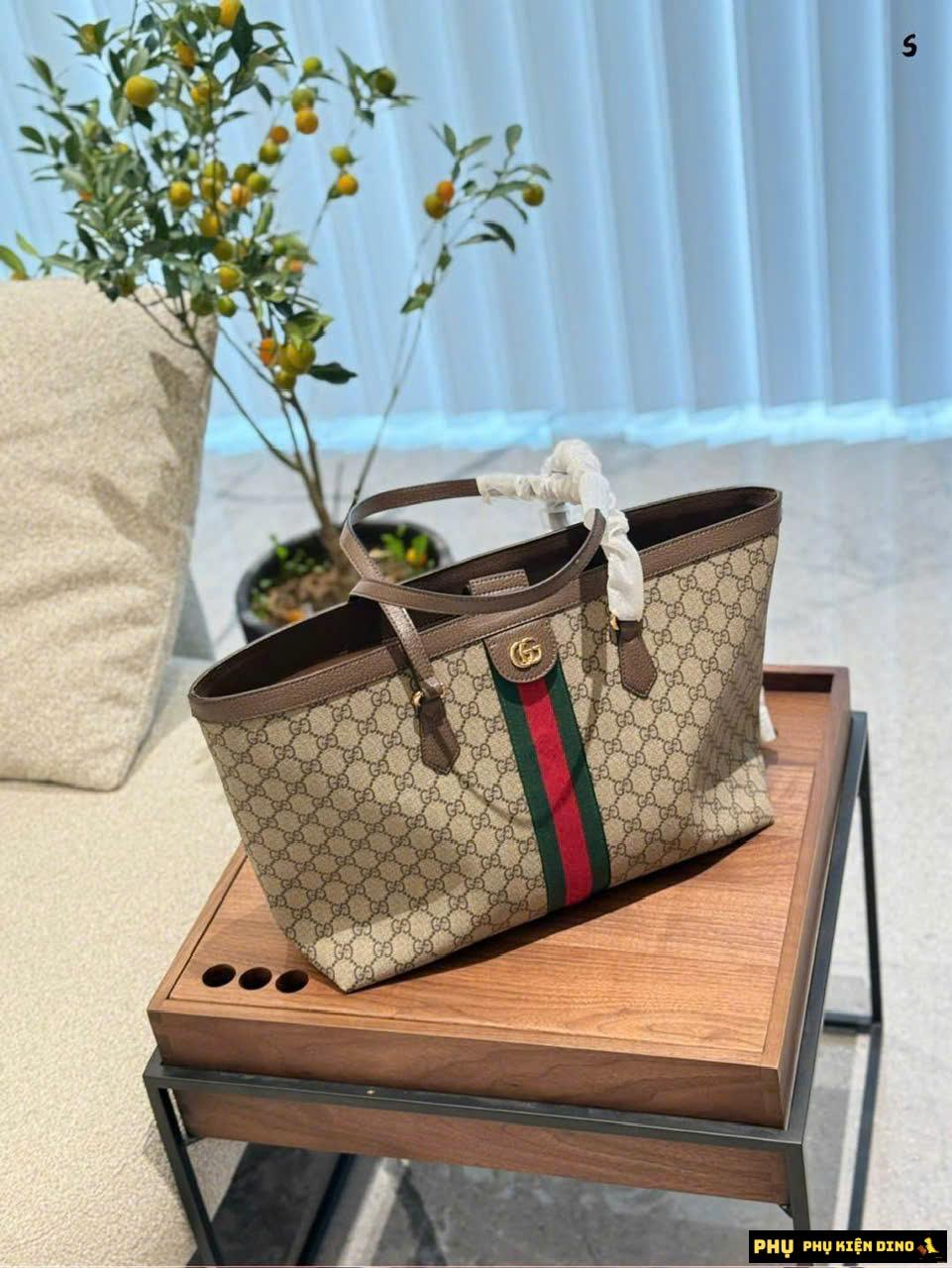 Túi Gucci Ophidia Large Tote Bag Có Khóa Kéo Fullbox Size 38 5 Túi Xách Nữ Gucci Ophidia Large Tote Bag Size 38 Fullbox