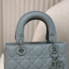 Túi Lady Dior Small Ultramatte Cannage Calfskin Fullbox 33 Túi Lady Dior Small Grey Ultramatte Tặng Kèm Dây Đeo Fullbox