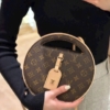 Túi Louis Vuitton LV Around Me PM Monogram Màu Nâu M47117 Fullbox 7 Túi Louis Vuitton Around Me PM Màu Nâu Hoạ Tiết Monogram Fullbox