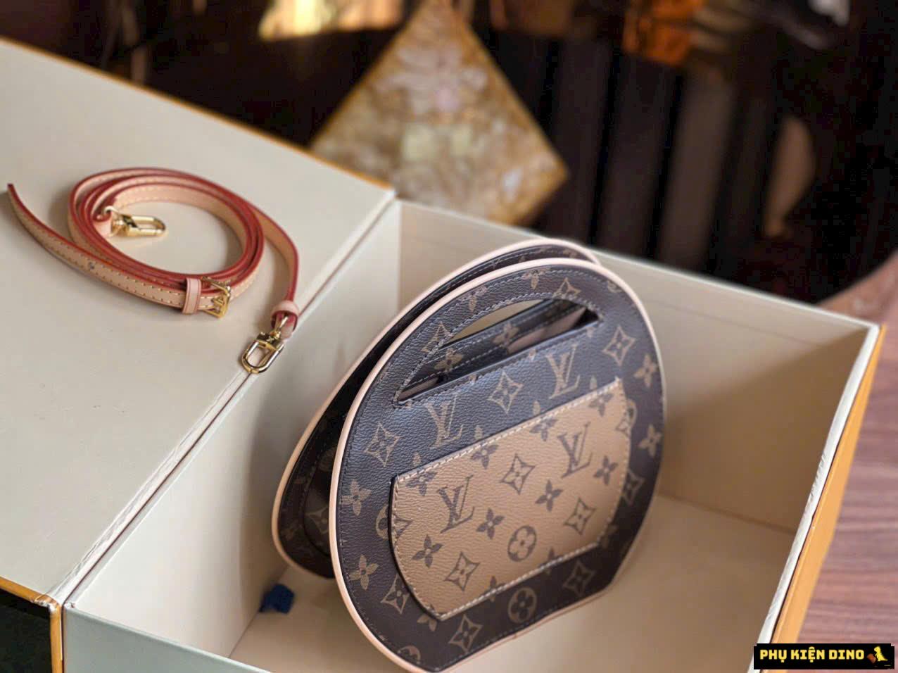 Túi Louis Vuitton Around Me PM Monogram Brown Circular Bag Fullbox Túi Louis Vuitton Around Me PM Monogram Brown Circular Bag Fullbox