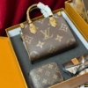 Túi Xách LV Set 4 Chi Tiết Kèm Ví Móc Khóa Khăn Size 18 Size 25 Fullbox 19 Túi Louis Vuitton Set 4 Món Size 25 Luxury Gift Set Fullbox