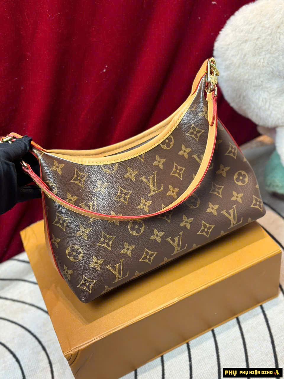 Túi Louis Vuitton LV Speedy Bandouliere Monogram Kèm Charm Fullbox 9 Túi Louis Vuitton Speedy Bandouliere Monogram Box Nam Châm Kèm Charm