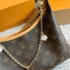 Túi Louis Vuitton LV Speedy Bandouliere Monogram Kèm Charm Fullbox 18 Túi Louis Vuitton Speedy Bandouliere Monogram Dây Da Caramel