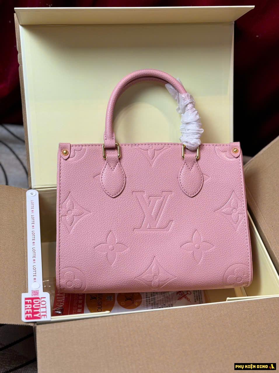 Túi LV OnTheGo PM Pink Monogram Size 25 VIP Fullbox Túi LV OnTheGo PM Pink Monogram Size 25 VIP Fullbox