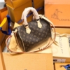 Túi Louis Vuitton LV Speedy Bandouliere Size 25 Fullbox Kèm Khăn 27 Túi LV Speedy 25 Kèm Khăn Lụa Hãng Fullbox Lót Code