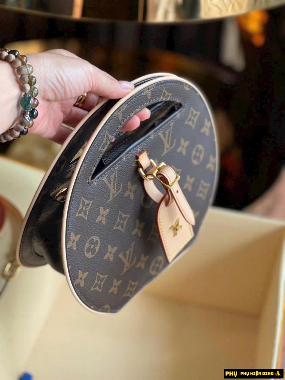 Túi Louis Vuitton LV Around Me PM Monogram Màu Nâu M47117 Fullbox 4 Túi Xách Nữ Louis Vuitton Around Me PM Monogram Brown Fullbox