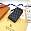 Ví Cầm Tay Louis Vuitton Monogram Zip Around Clutch Fullbox 10 Ví Louis Vuitton Damier Infini Zip Around Có Quai Cầm Fullbox