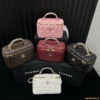 Túi Cốp Chanel Vanity Quai Ngọc Phối Xích Size 20 Fullbox 11 Túi Chanel Vanity Case Lambskin Size 20