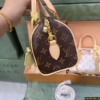 Túi Louis Vuitton LV Speedy Nano Size 20 Brown White Fullbox 15 Túi Louis Vuitton Speedy Nano 20 Màu Nâu Hàng VIP