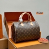 Túi Louis Vuitton LV Speedy 30 Brown Fullbox M41108 12 Túi Louis Vuitton LV Speedy 30 Brown Fullbox