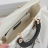 Túi Dior Lady D-Joy Bag Two-Tone White Black Size 22cm 14 Túi Xách Lady D-Joy Trắng Đen