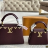 Túi Louis Vuitton LV Capucines Mini Size 20 Fullbox M24729 20 Túi Xách Louis Vuitton Capucines Mini Size 20 4 Màu Đỏ Đô