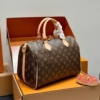 Túi Louis Vuitton LV Speedy 30 Brown Fullbox M41108 14 Túi Xách Louis Vuitton Speedy 30 Size Lớn Nâu Monogram