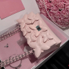 Bộ Quà Tặng Flower Chain Shoulder Bag With Jewellery Set Fullbox Trắng Hồng Đen 24 Set Quà Tặng Người Yêu Túi Kẹp Nách Dây Xích Hoa Kèm Trang Sức Fullbox